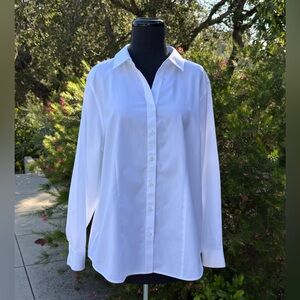 Chico's "No-Iron" long-sleeve button-down shirt - Chico size 3